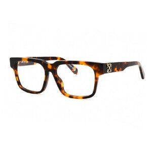 NEW OFF-WHITE EYEGLASSES HAVANA UNISEX EYEWEAR OFF-WHITE OERJ07L STYLE 7L 6000